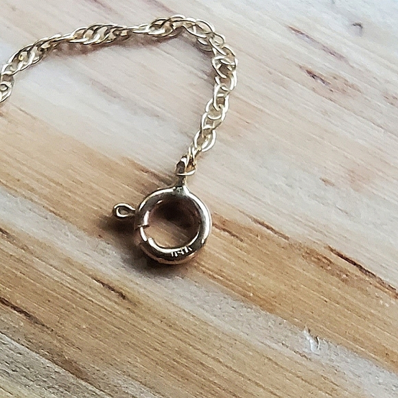 Vintage 14k Gold Cloisonne Bead Necklace - Picture 9 of 9